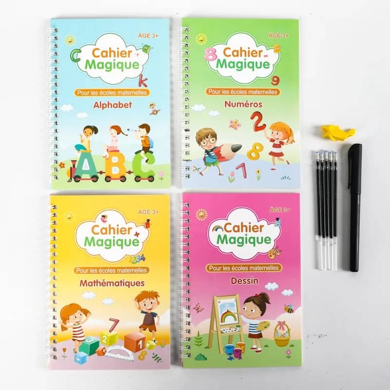 French Calligraphy Practice Set for Kids