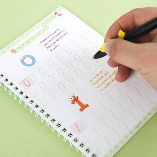 French Calligraphy Practice Set for Kids