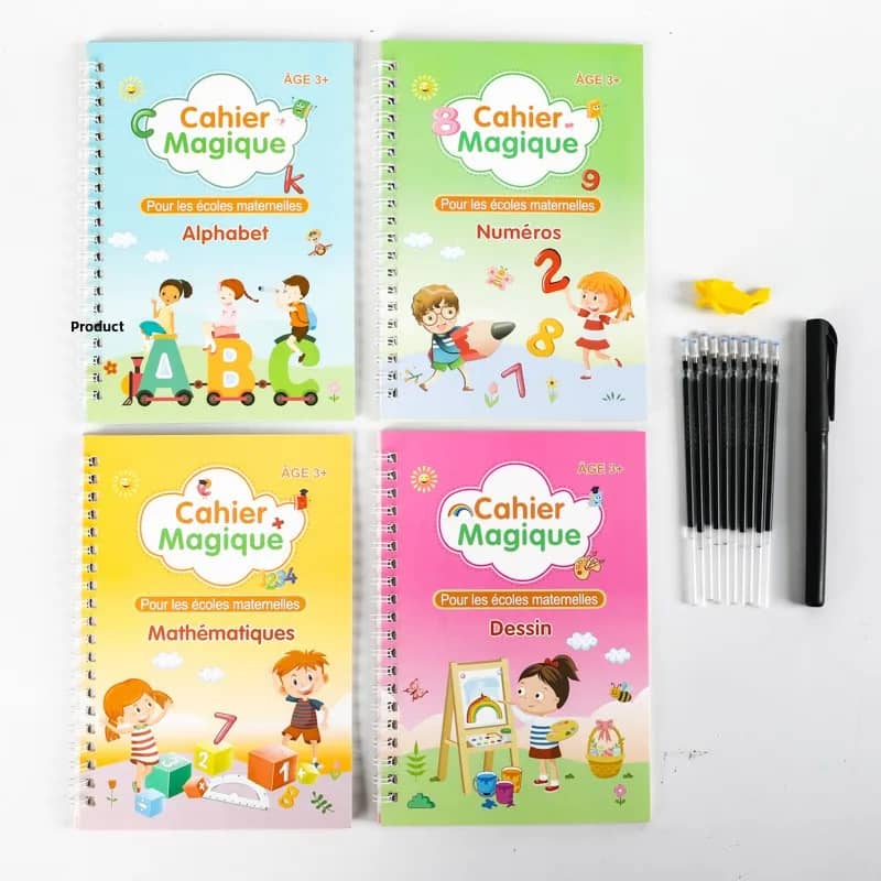 French Calligraphy Practice Set for Kids