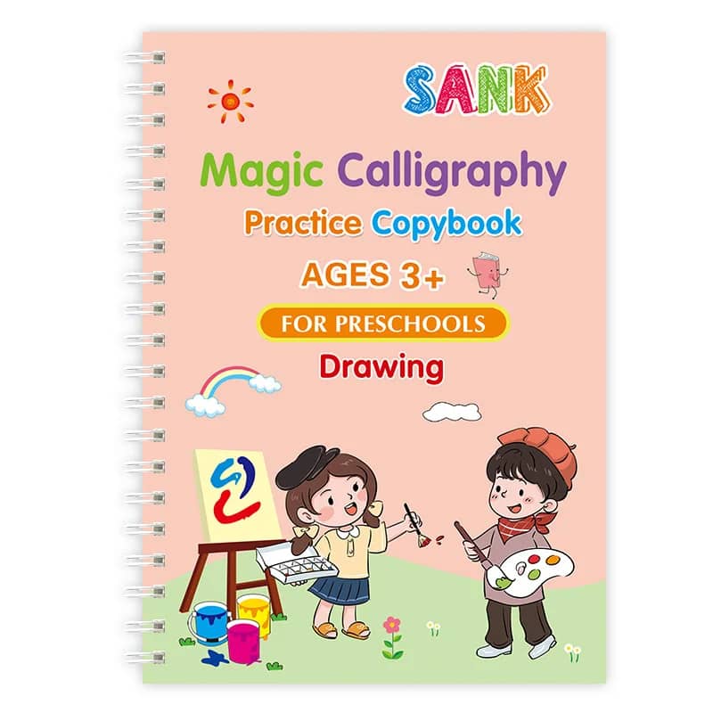 Magic Calligraphy Practice Copybook Set - English Edition