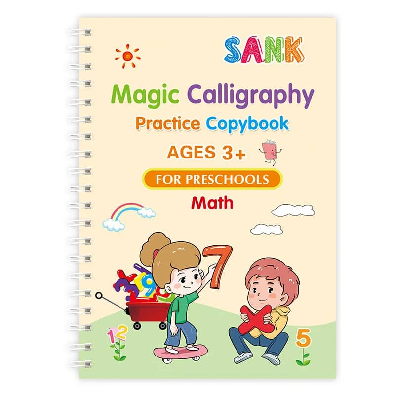 Magic Calligraphy Practice Copybook Set - English Edition